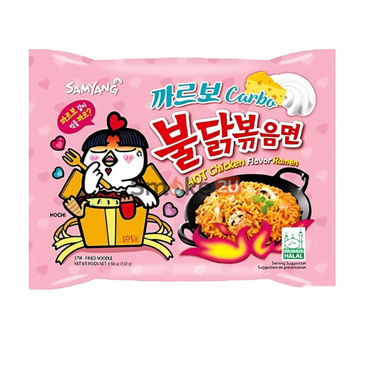 Samyang Buldak Hot Chicken Carbonara Flavor Ramen 130g 🇰🇷