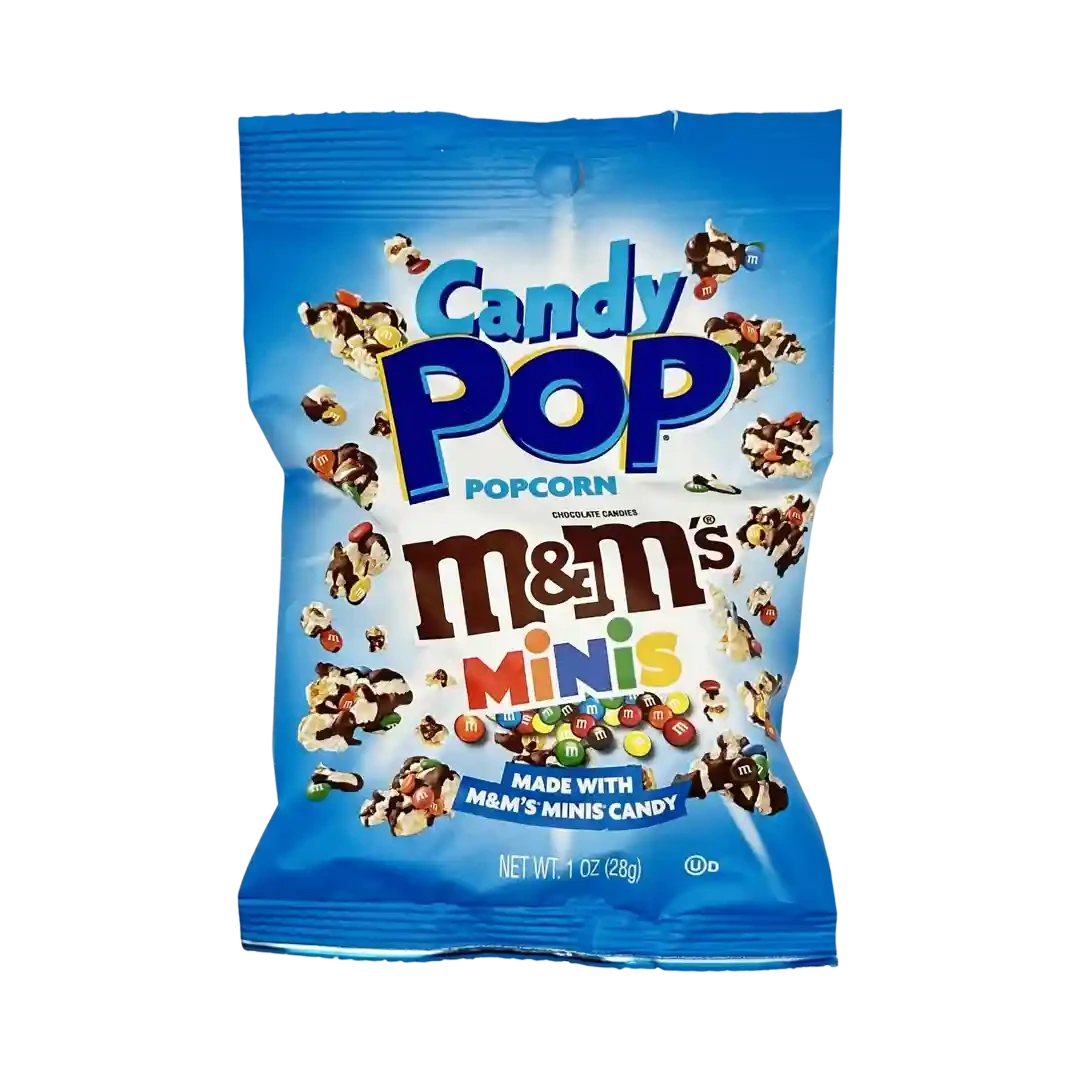 Candy Pop Popcorn M&M minis 28g 🇺🇸